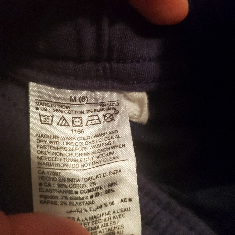 Old Navy Navy RipStop Cargo Joggers boys M 8 - Picture 5 of 9